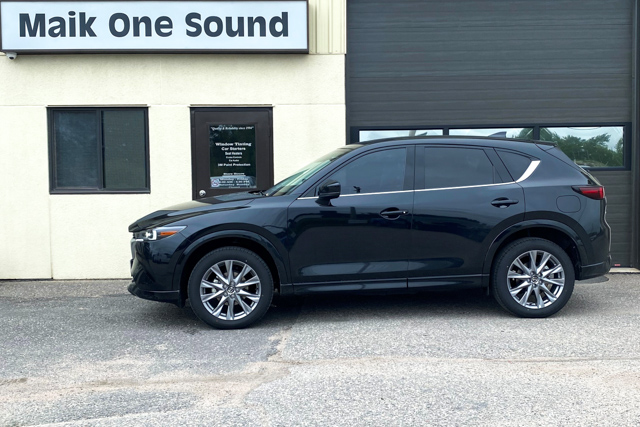 2024 Mazda CX-50 with advanced thermal rejection tint